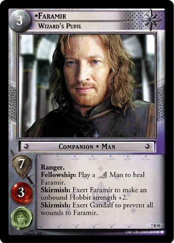 FOIL 7R91 - Faramir, Wizard's Pupil - Click Image to Close