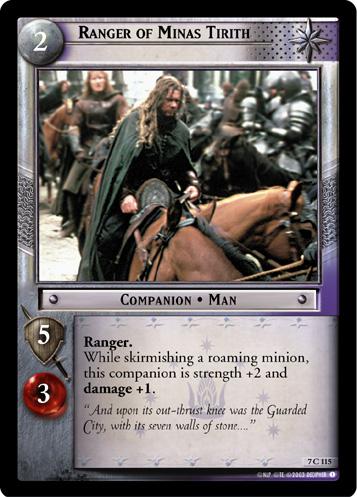 7C115 - Ranger of Minas Tirith - Click Image to Close