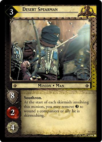 FOIL 7C137 - Desert Spearman - Click Image to Close