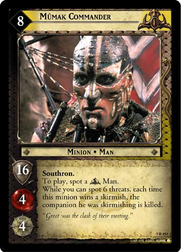 [Poor Condition] 7R152 - Mumak Commander - Click Image to Close