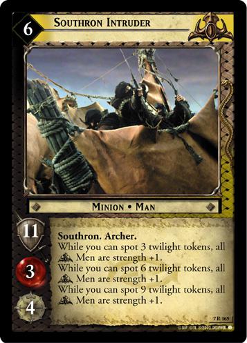 FOIL 7R165 - Southron Intruder - Click Image to Close