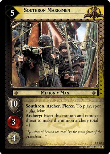 [Poor Condition] 7R167 - Southron Marksmen - Click Image to Close