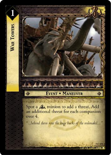 FOIL 7C173 - War Towers - Click Image to Close