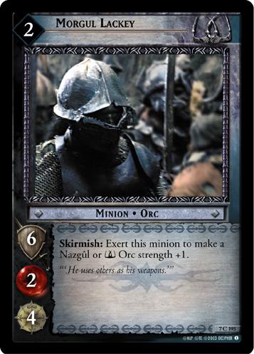 FOIL 7C193 - Morgul Lackey - Click Image to Close