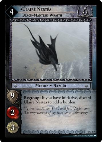 FOIL 7U217 - Ulaire Nertea, Black-Mantled Wraith - Click Image to Close