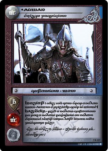 7R227T - Eomer, Skilled Tactician (Tengwar) - Click Image to Close