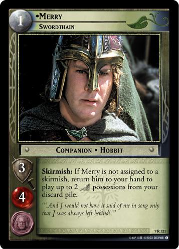 FOIL 7R321 - Merry, Swordthain - Click Image to Close