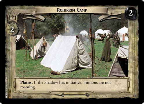 FOIL 7U336 - Rohirrim Camp - Click Image to Close