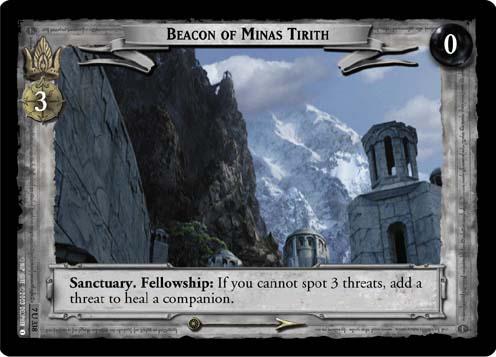 7U338 - Beacon of Minas Tirith (3) - Click Image to Close