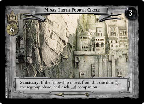 7U348 - Minas Tirith Fourth Circle (6) - Click Image to Close