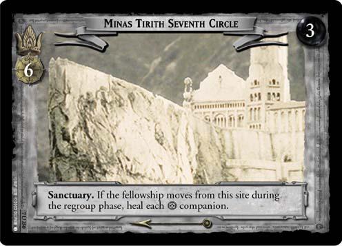 FOIL 7U350 - Minas Tirith Seventh Circle - Click Image to Close