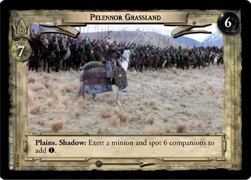 FOIL 7U354 - Pelennor Grassland - Click Image to Close