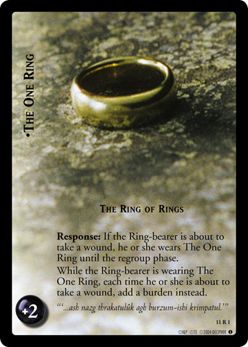 11R1 - The One Ring, The Ring of Rings - Click Image to Close