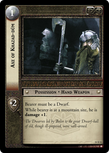 11U3 - Axe of Khazad-dum - Click Image to Close