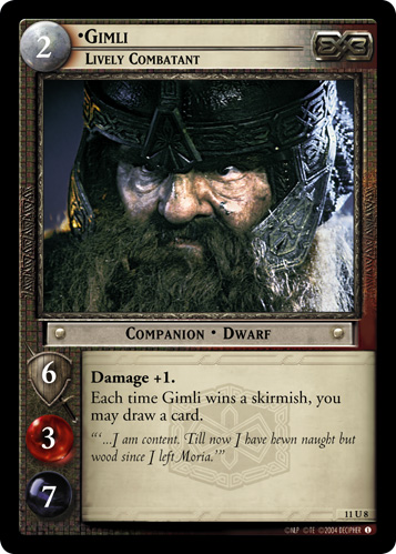 11U8 - Gimli, Lively Combatant - Click Image to Close