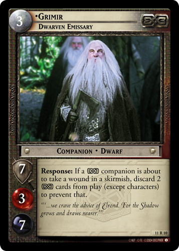 11R10 - Grimir, Dwarven Emissary - Click Image to Close