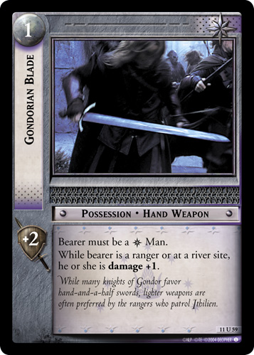 11U59 - Gondorian Blade - Click Image to Close