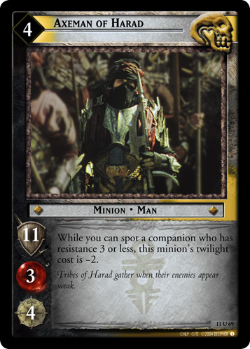 11U69 - Axeman of Harad - Click Image to Close