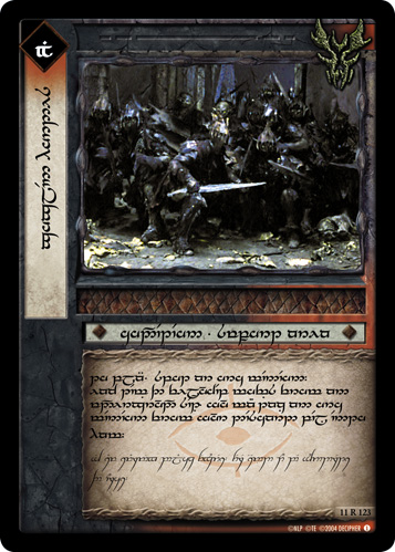 11R123T - Goblin Hordes (Tengwar) - Click Image to Close