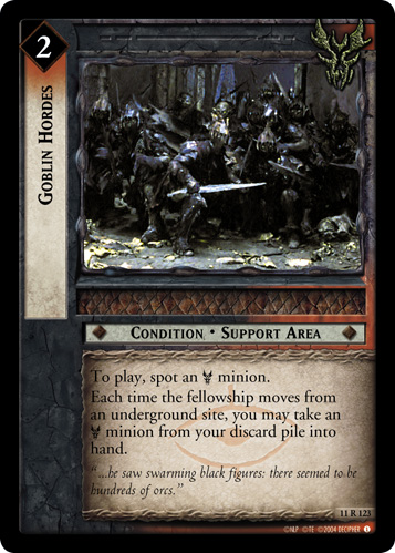 11R123 - Goblin Hordes - Click Image to Close