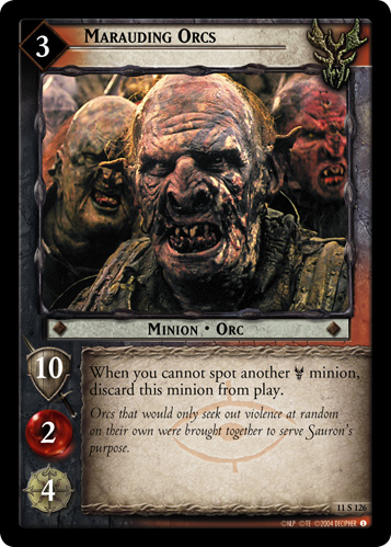 11S126 - Marauding Orcs - Click Image to Close