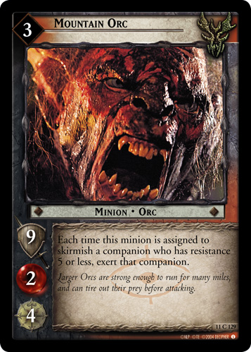 11C129 - Mountain Orc - Click Image to Close