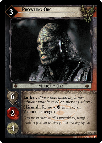 11C136 - Prowling Orc - Click Image to Close