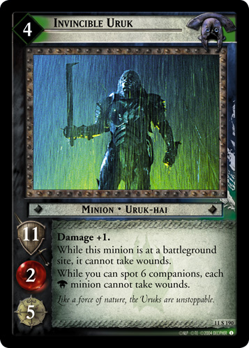 11S190 - Invincible Uruk - Click Image to Close