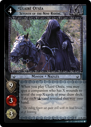 11R224 - Ulaire Otsea, Seventh of the Nine Riders - Click Image to Close