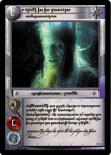 8R38T - King of the Dead, Oathbreaker (Tengwar) - Click Image to Close