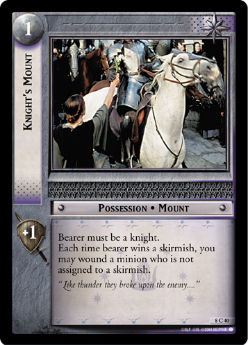 8C40 - Knight's Mount - Click Image to Close