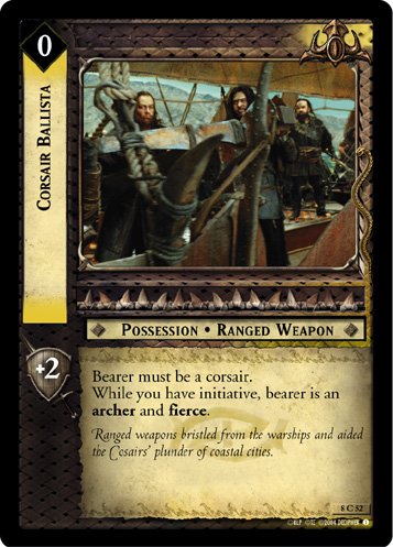 FOIL 8C52 - Corsair Ballista - Click Image to Close