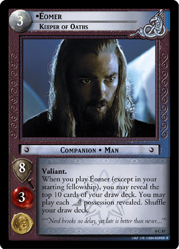 8C87 - Eomer, Keeper of Oaths - Click Image to Close