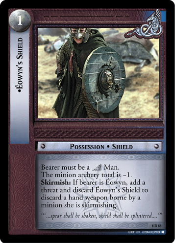 FOIL 8R88 - Eowyn's Shield - Click Image to Close