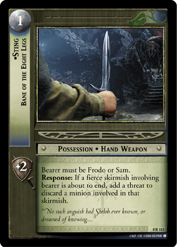 8R113 - Sting, Bane of the Eight Legs - Click Image to Close