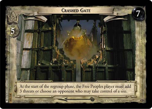 FOIL 8U119 - Crashed Gate - Click Image to Close