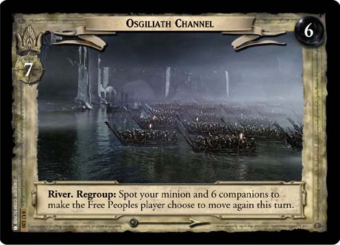 FOIL 8U120 - Osgiliath Channel - Click Image to Close