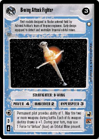 B-wing Attack Fighter - Click Image to Close