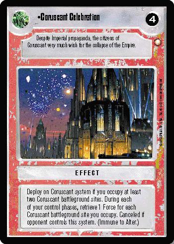 FOIL - Coruscant Celebration - Click Image to Close