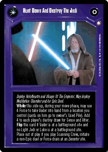 [Poor Condition] Hunt Down And Destroy The Jedi/Their Fire Has - Click Image to Close