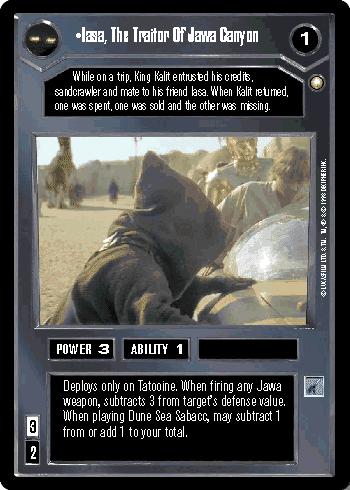 Iasa, The Traitor Of Jawa Canyon - Click Image to Close