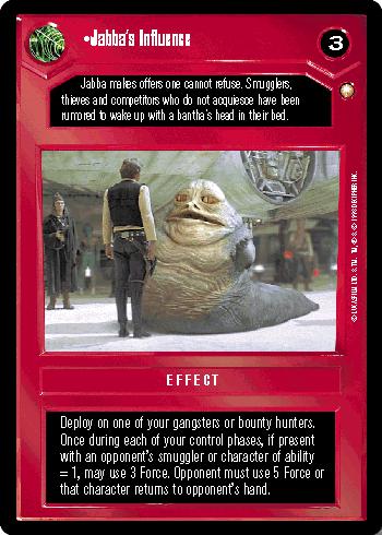 Jabba's Influence - Click Image to Close