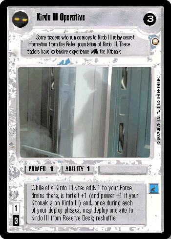 (image for) Kirdo III Operative