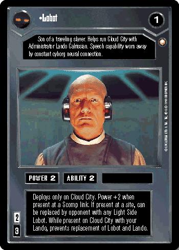 [Poor Condition] Lobot (D) - Click Image to Close