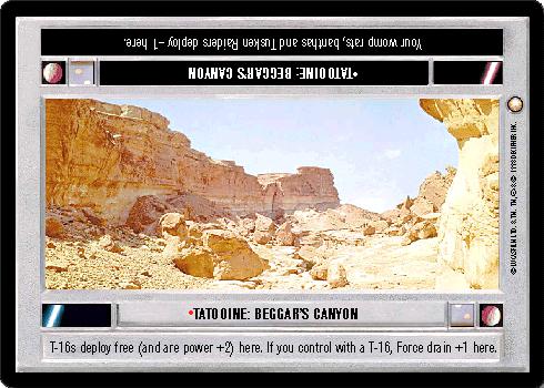 [Poor Condition] Tatooine: Beggar's Canyon - Click Image to Close