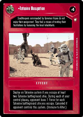 [Poor Condition] Tatooine Occupation - Click Image to Close