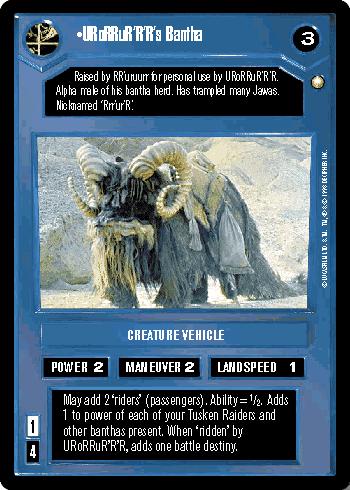 URoRRuR'R'R's Bantha - Click Image to Close