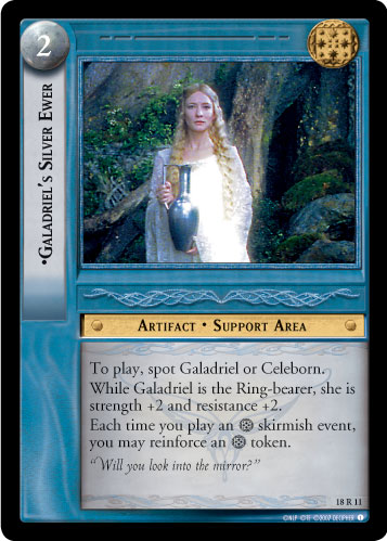 18R11 - Galadriel's Silver Ewer - Click Image to Close