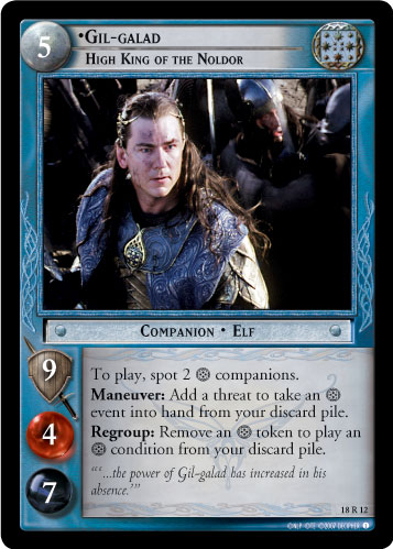 18R12 - Gil-galad, High King of the Noldor - Click Image to Close