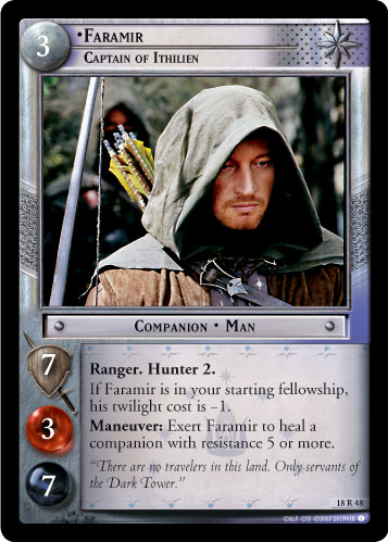 18R48 - Faramir, Captain of Ithilien - Click Image to Close